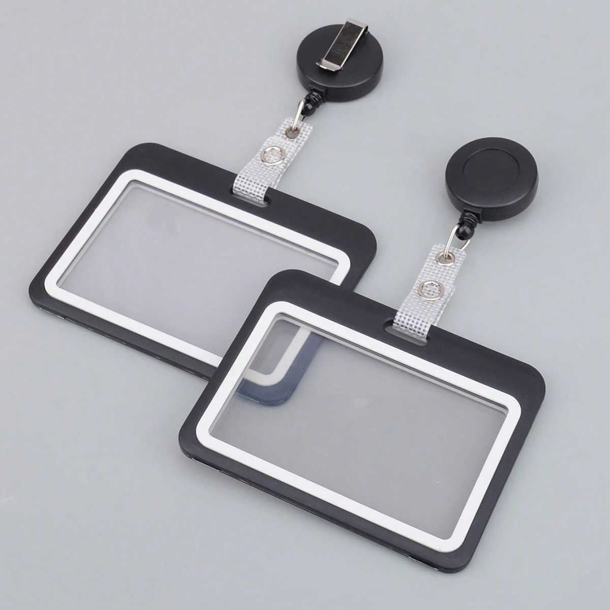 格納式IDカードホルダーランヤード、オフィスワークIDバッジ - Lanyard Badge Holder のレビューと価格