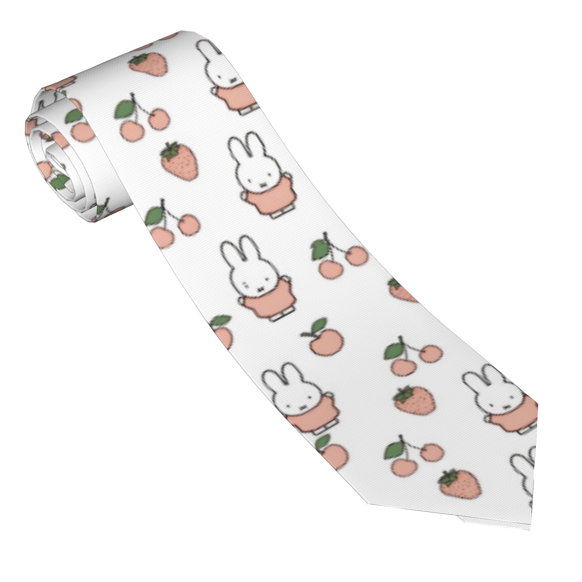 ミフィーネクタイ ユニセックス ポリエステル 8cm かわい - Skinny Tie Men のレビューと価格