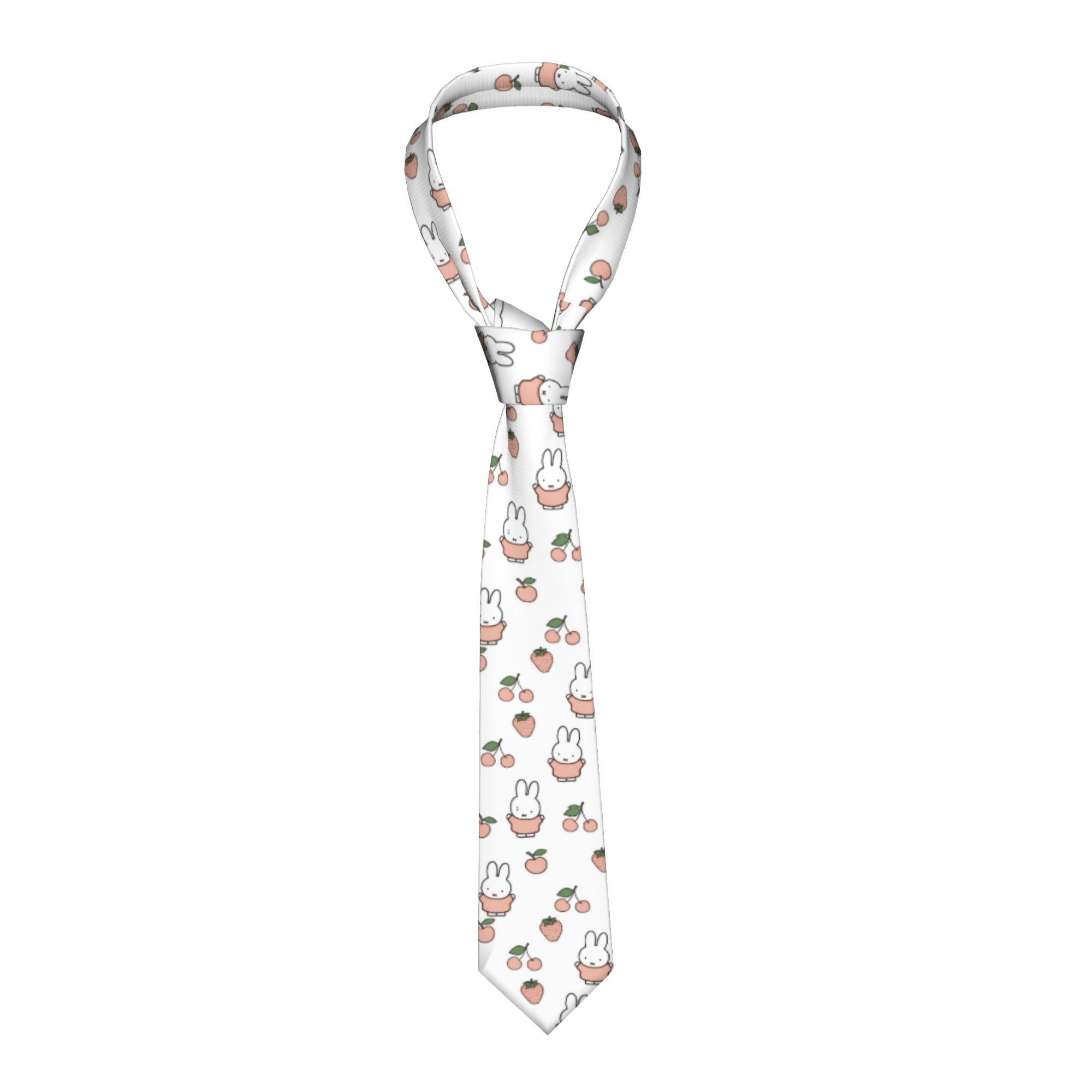 ミフィーネクタイ ユニセックス ポリエステル 8cm かわい - Skinny Tie Men のレビューと価格