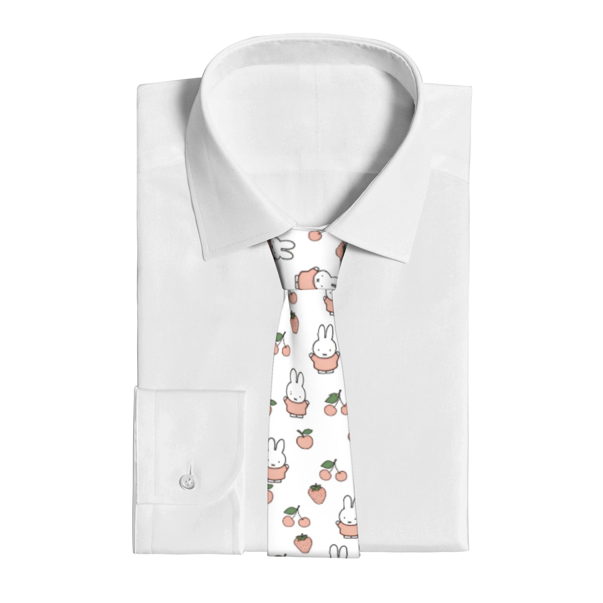 ミフィーネクタイ ユニセックス ポリエステル 8cm かわい - Skinny Tie Men のレビューと価格