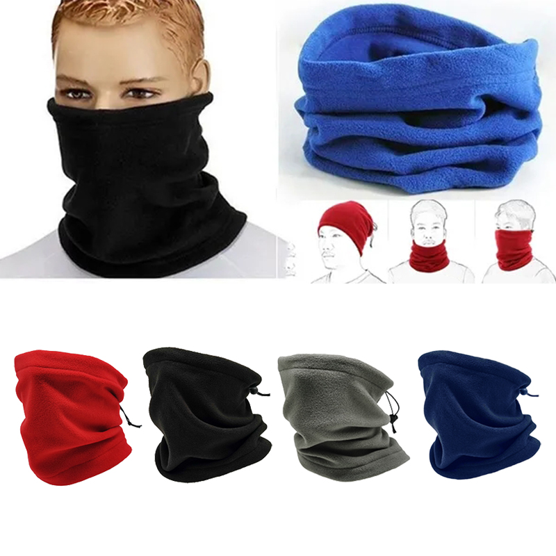 ユニセックスフリースネックバンダナネックウォーマー冬用防風女 - Neck Warmer Tube のレビューと価格