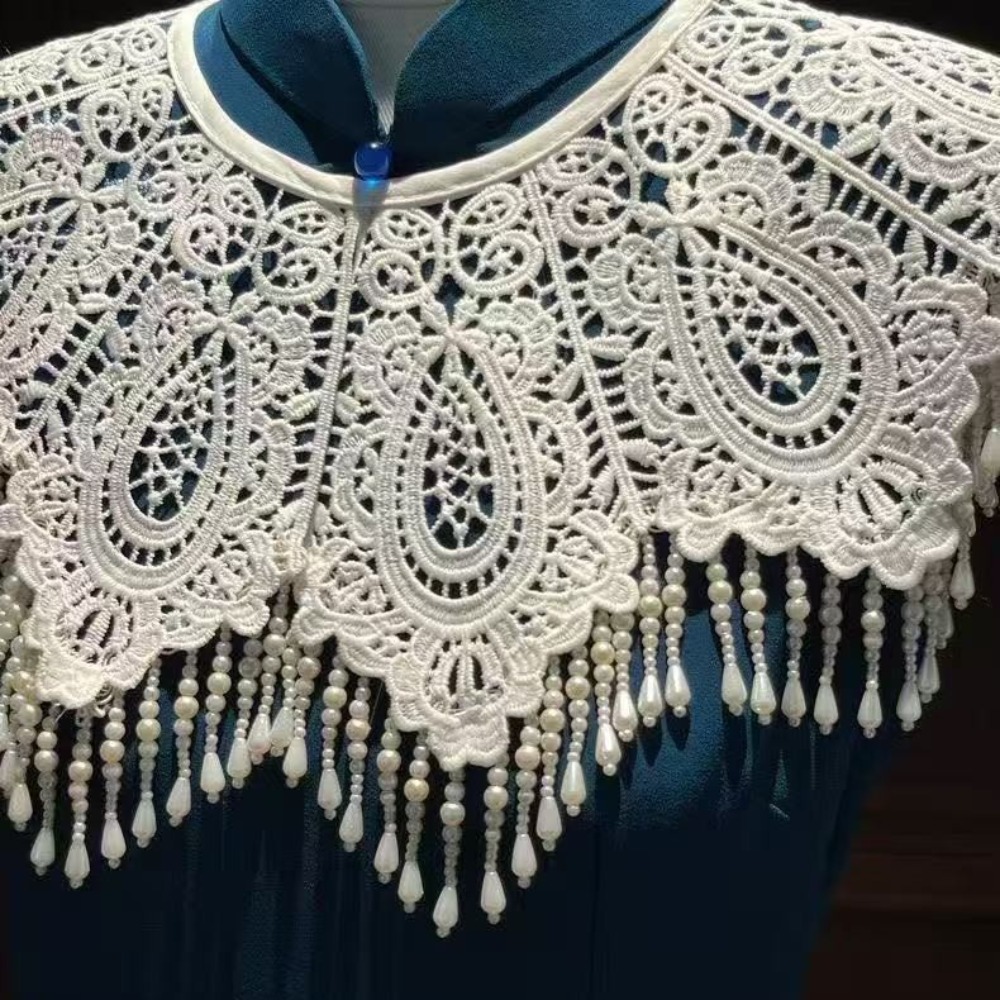 ポリエステル製チャイナドレスショール、新しい中国風レトロタッ - Stole Wedding Shawl のレビューと価格